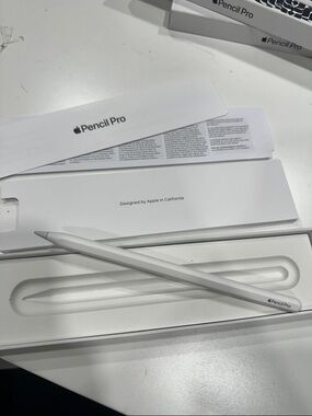 Apple Pencil Pro in White - Precision Stylus